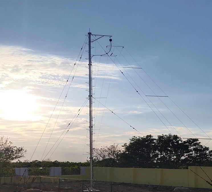 Shortwave Three-wire Inverted V Antenna